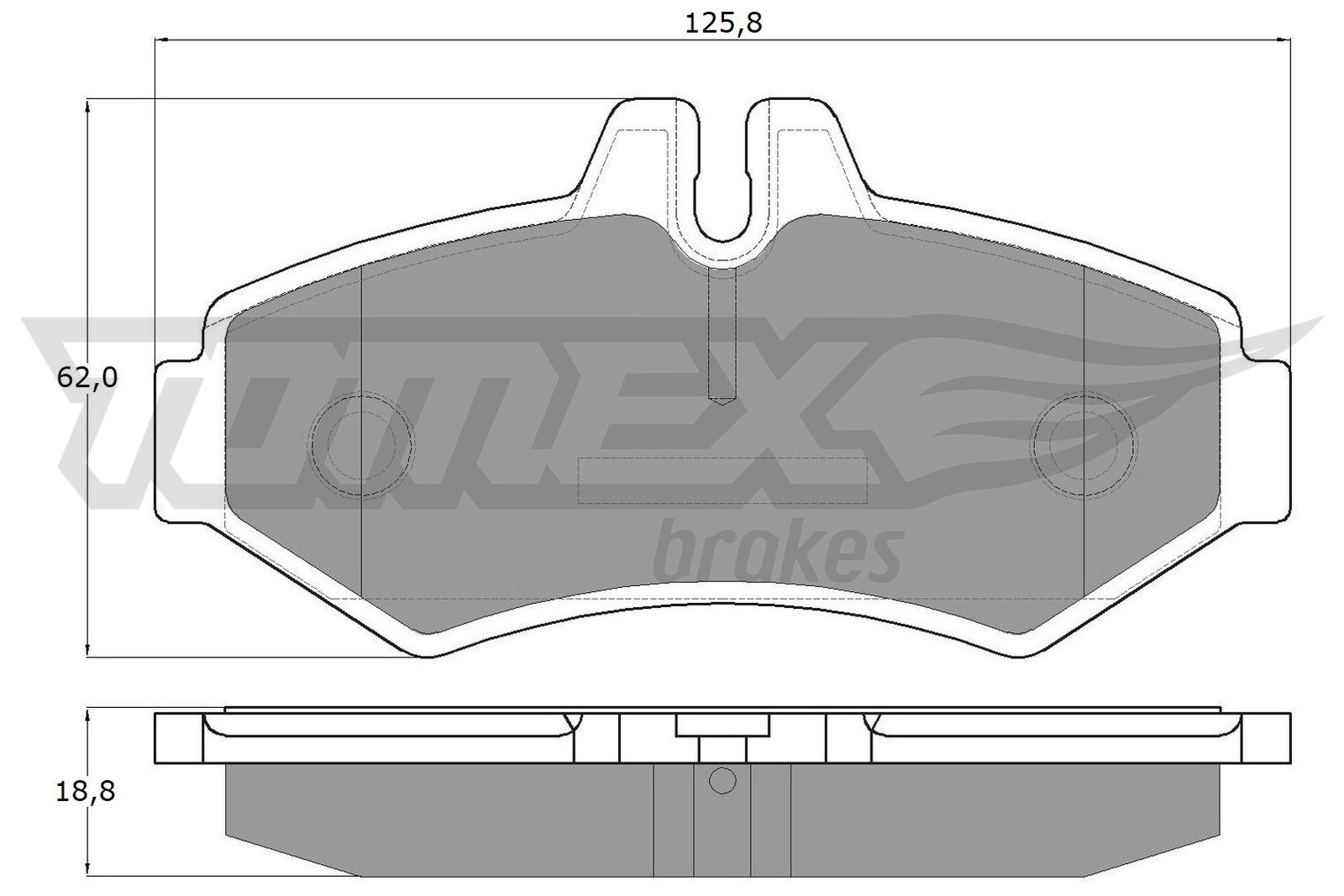 TOMEX Brakes TX 12-34 Sada...